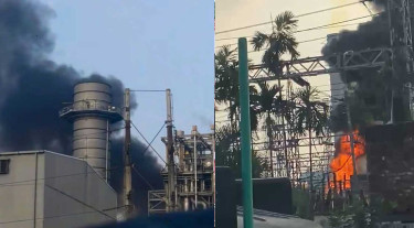 সিদ্ধিরগঞ্জে বিদ্যুৎ সাবস্টেশনে আগুন, বড় ক্ষয়ক্ষতি থেকে রক্ষা