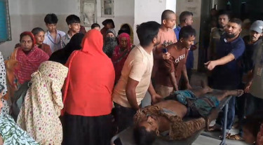 গোপালগঞ্জে বাসচাপায় ভ্যানচালক নিহত, আহত ৬