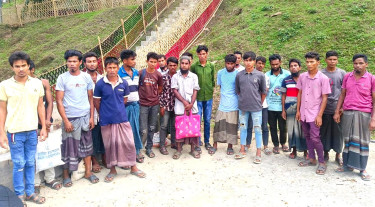 বান্দরবানে ২১ জন রোহিঙ্গা নাগরিক আটক