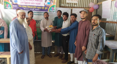সহজপাঠ ফাউন্ডেশনের উদ্যোগে ধনবাড়ীতে পাঠাগার উদ্বোধন