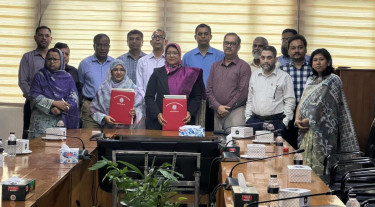 সরকারি জমিতে সৌরবিদ্যুৎ প্রকল্প বাস্তবায়নে সমঝোতা স্মারক স্বাক্ষর