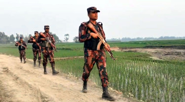 কুড়িগ্রাম সীমান্তে বিজিবির নিরাপত্তা জোরদার, সর্বোচ্চ সতর্কতা জারি
