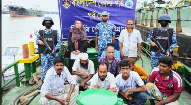বন্দরের 'কাণ্ডারী' থেকে ডিজেল পাচারকালে আটক ৯