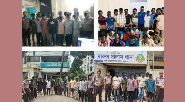 মিরপুরে কিশোর গ্যাং সদস্যসহ গ্রেপ্তার ১৭৫