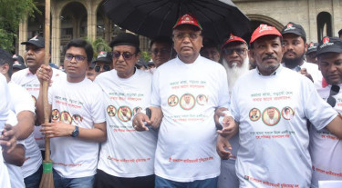 ‘ক্লিন সিটি, গ্রিন সিটি’অভিযানে মুক্তিযোদ্ধারা