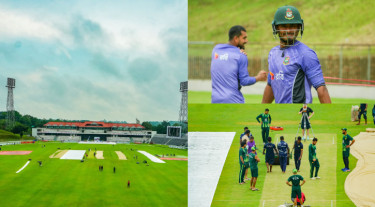 উইকেট নিয়ে পাকিস্তানের দুশ্চিন্তা, সিলেটে আগ্রাসী বাংলাদেশ