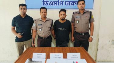 মিরপুরে বিদেশি পিস্তল-গুলিসহ আটক ১