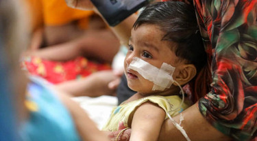 সুস্থ হয়ে বাড়ি ফিরে জানা গেল শিশু ‘হাম আক্রান্ত’