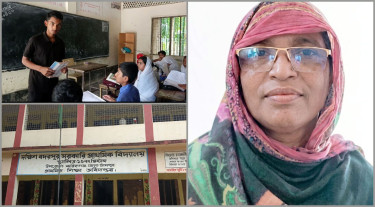 ফরিদগঞ্জে ছেলেকে দিয়ে ক্লাস করানো সেই শিক্ষিকা বহিষ্কার