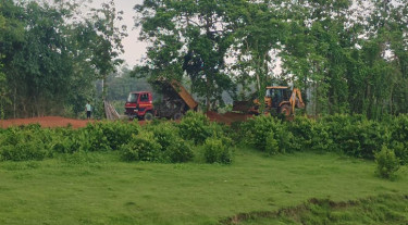 কহুয়া নদীতে ভারতের বাঁধ নির্মাণ শুরু, বাংলাদেশ অংশে মেলেনি অর্থ বরাদ্দ