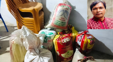 করিমগঞ্জে ৯ বস্তা সরকারি চাল জব্দ, বিএনপি নেতাকে জরিমানা