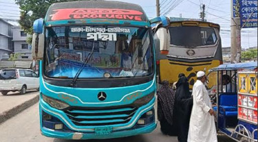 চাঁদপুর-কুমিল্লা রুটে ১০ ঘণ্টা পর বাস চলাচল স্বাভাবিক