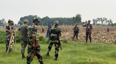 দহগ্রাম সীমান্তে খুঁটি স্থাপনের চেষ্টা, বিজিবির বাধায় ফিরে গেলো বিএসএফ