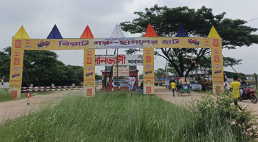 ক্রেতার অভাবে জমেনি সানভ্যালী বালুর মাঠে আফতাবনগর হাট