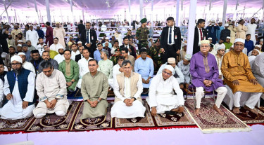 ঈদের প্রধান জামাতে ফিলিস্তিন-ইরানের নির্যাতিত মুসলমানদের জন্য দোয়া