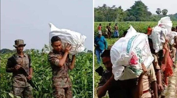 পাটখেত থেকে তৃণমূল নেতার ২ কোটি ২৪ লাখ টাকা উদ্ধার