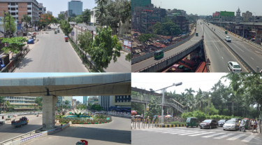 ঈদের দ্বিতীয় দিনে ফাঁকা রাজধানী