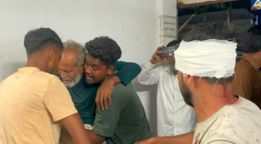 সালথায় দুই পরিবারের সংঘর্ষ, আহত ১০