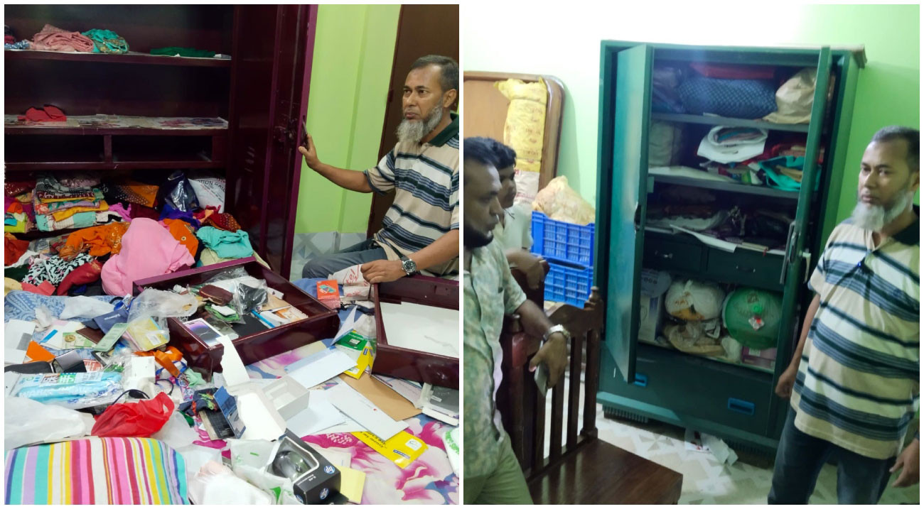 নোয়াখালী শহরে ৪টি ফ্ল্যাটে চুরি, ২৫ ভরি স্বর্ণসহ ১০ লাখ টাকা লুট