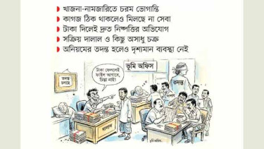 ভূমি অফিসে দুর্নীতির দৌরাত্ম্য