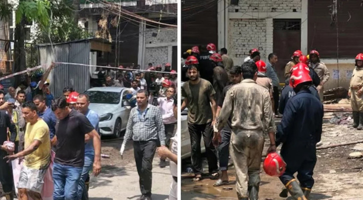 দিল্লির হোটেলে ভয়াবহ অগুন, নিহত ২০