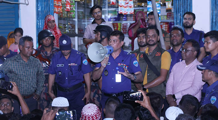জঙ্গল সলিমপুরকে নিরাপদ ও বাসযোগ্য করতে কাজ করছে পুলিশ: মাসুদ আলম