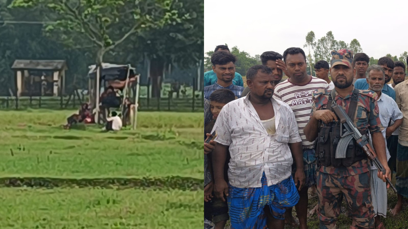 লালমনিরহাট সীমান্তে ৩৩ জনকে পুশইনের চেষ্টা, বিজিবির বাধা