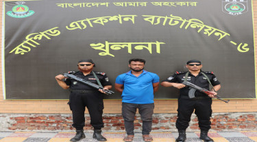 খুলনার আলোচিত ট্রিপল মার্ডার মামলার প্রধান আসামি রফিকুল গ্রেফতার