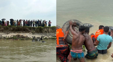 চরভদ্রাসনে পদ্মায় মিলল নিখোঁজ ট্রাক্টরচালকের লাশ