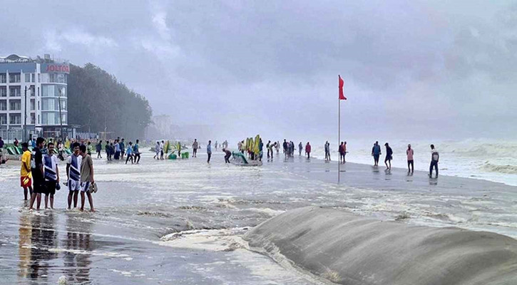 বর্ষার পূর্বাভাস কক্সবাজার উপকূলে
