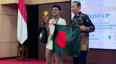 স্বর্ণপদক পেলো চাঁদপুরের কেএফটির শিক্ষার্থী প্রিয়ন্ত