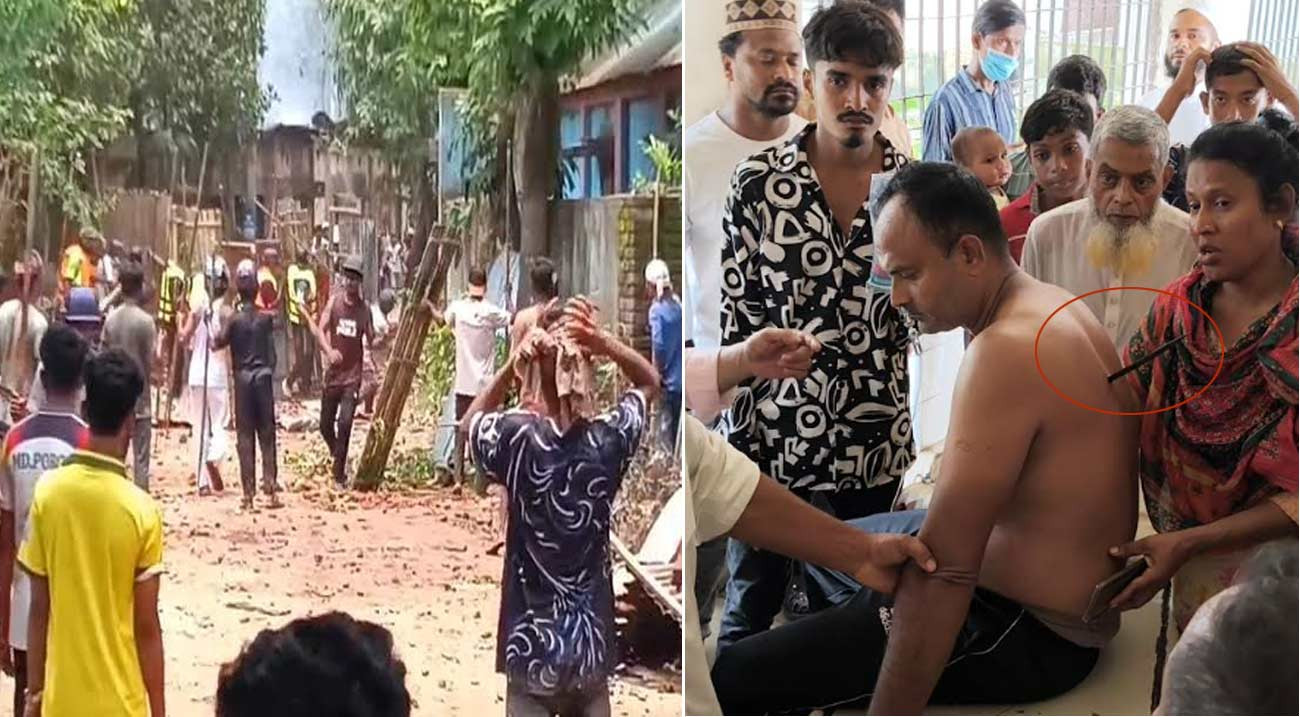 টেঁটা-বল্লমের সংঘর্ষে রণক্ষেত্র ব্রাহ্মণবাড়িয়ার থলিয়ারা, আহত ২০