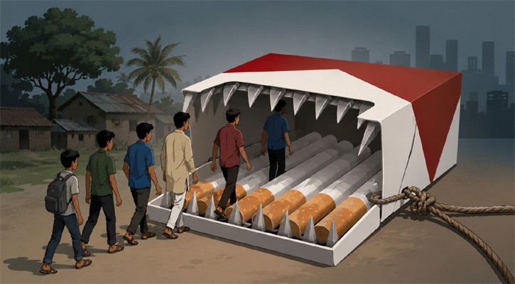 তামাকমুক্ত বাংলাদেশ গঠনে বড় বাধা সস্তা-সহজলভ্য সিগারেট