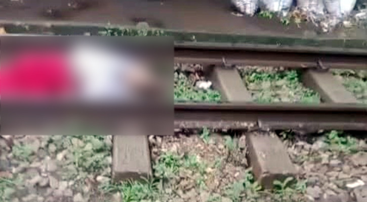 ট্রেন থেকে পড়ে নারী আহত