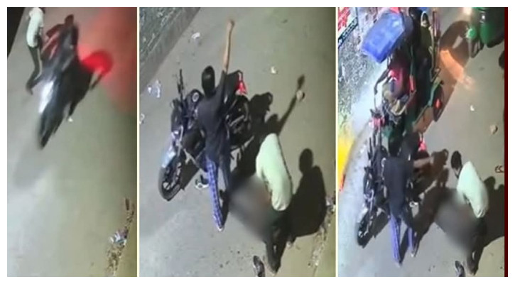 চলন্ত মোটরসাইকেলে ইট নিক্ষেপ, যুবক গুরুতর আহত