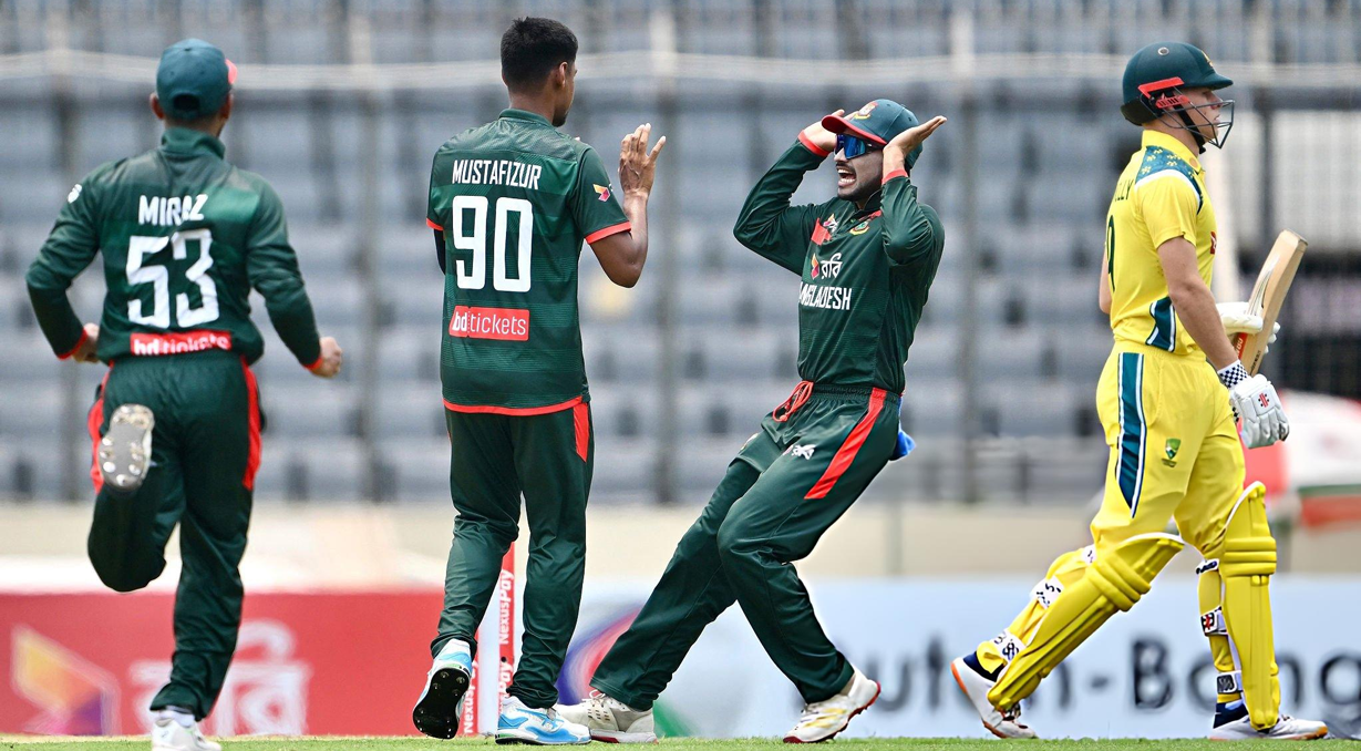 মিরপুরে অস্ট্রেলিয়া বধ করে ইতিহাস গড়ল বাংলাদেশ