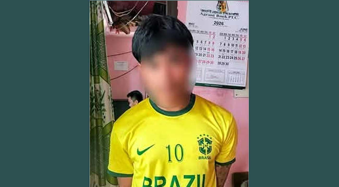 রাজবন বিহারের দানবাক্স চুরির সময় তরুণ আটক