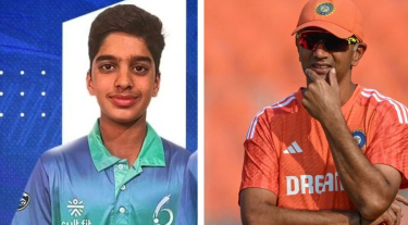 ভারতের যুব দলে দ্রাবিড়ের ছেলে