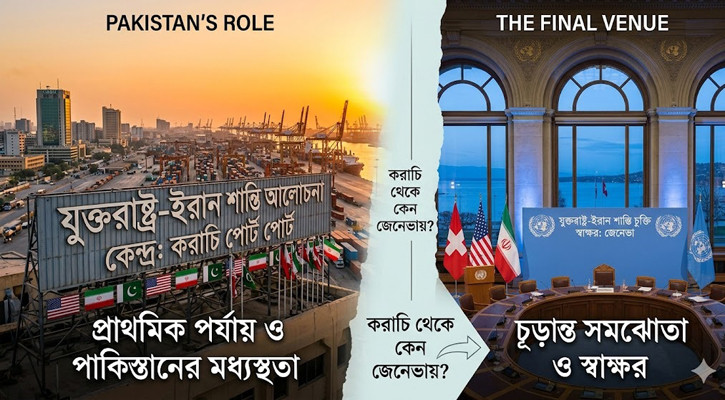 যুক্তরাষ্ট্র-ইরান চুক্তি: করাচি বাদ দিয়ে কেন জেনেভায়?