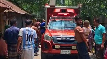 পতাকা টাঙাতে গিয়ে গাছেই অজ্ঞান যুবক, ফায়ার সার্ভিসের সহায়তায় উদ্ধার