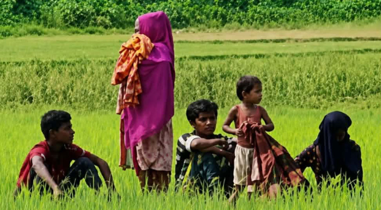 রৌমারী সীমান্তে পুশইনের চেষ্টা: ৫ মাসের সন্তানসহ শূন্যরেখায় ৯ জন