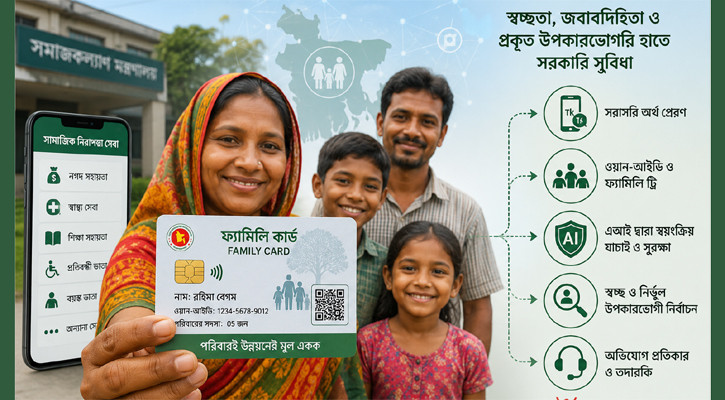 এক পরিবার, এক আইডি: বদলে যাচ্ছে সামাজিক নিরাপত্তা ব্যবস্থার চিত্র