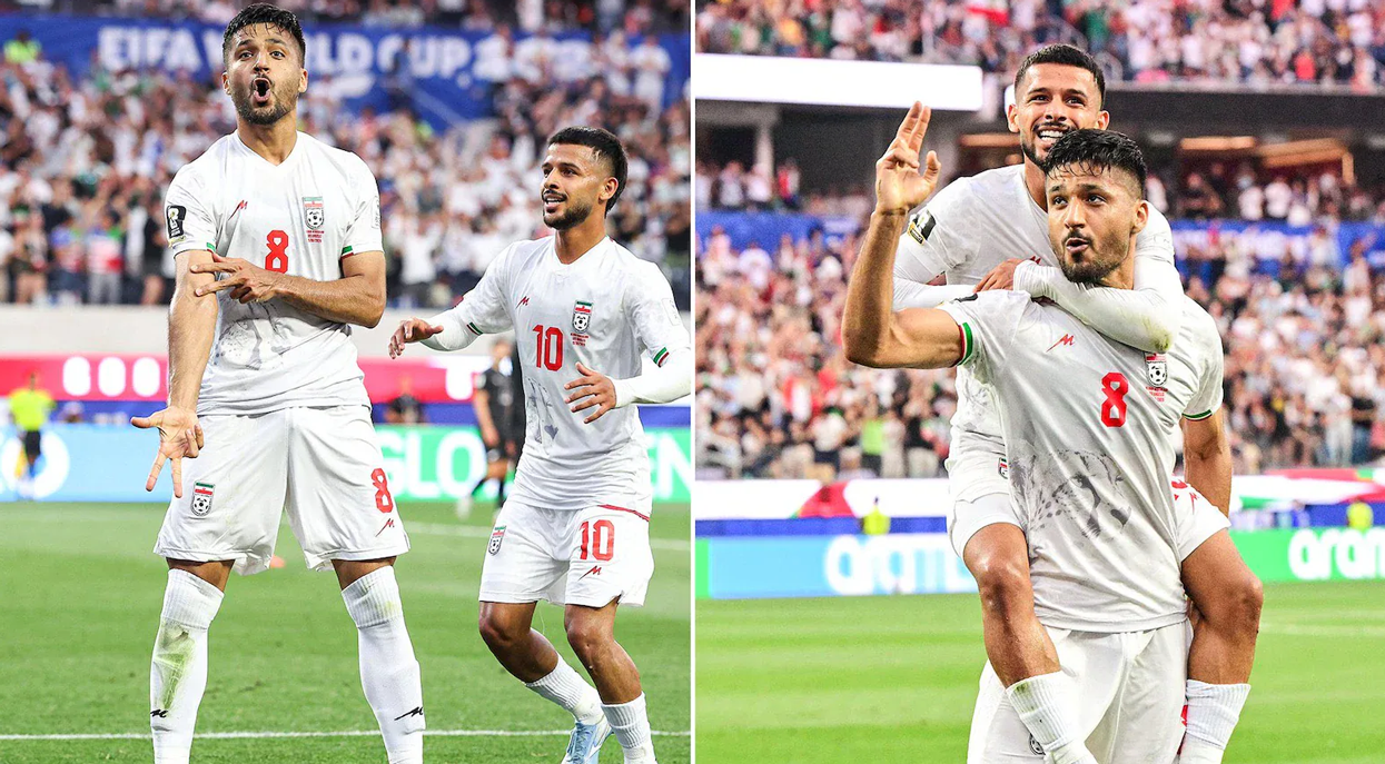 যুক্তরাষ্ট্রের মাটিতে গোল, ‘গান-ফায়ারিং’ উদযাপন ইরানি ফুটবলারের