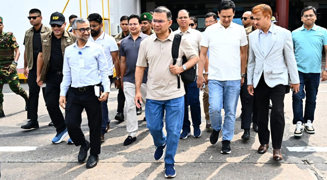 মৌলভীবাজারের পথে প্রধানমন্ত্রী তারেক রহমান