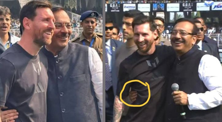 পশ্চিমবঙ্গের সাবেক ক্রীড়ামন্ত্রীর বিরুদ্ধে মেসির চিঠি