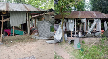 কিশোরকে চুবিয়ে হত্যা: অভিযুক্তদের বাড়ি গুঁড়িয়ে দিল বিক্ষুদ্ধরা