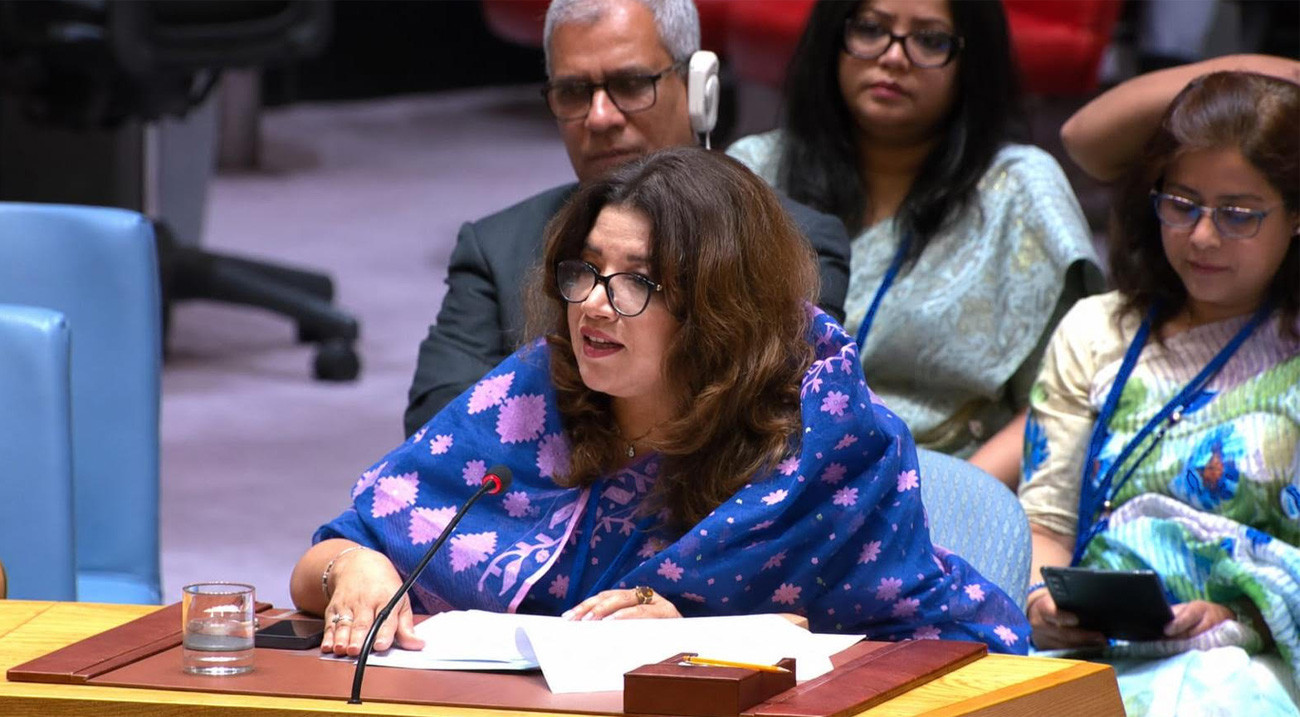 জাতিসংঘে শান্তি প্রতিষ্ঠায় নারীর নেতৃত্ব বৃদ্ধির আহ্বান বাংলাদেশের