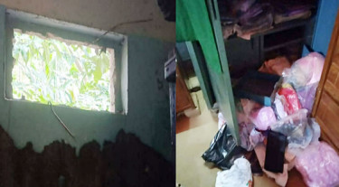 ভেন্টিলেটর ভেঙে বসতঘরে চুরি
