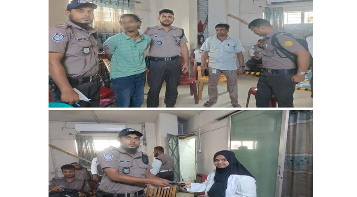 ধাওয়া করে ছিনতাইকারীকে ধরলেন ট্রাফিক সার্জেন্ট