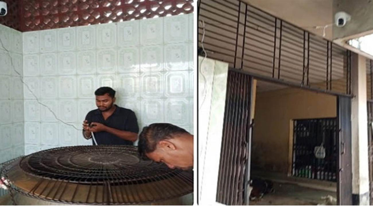 সিসি ক্যামেরায় নজরদারিতে শাহজালাল (রহ.) মাজারের দানবাক্স
